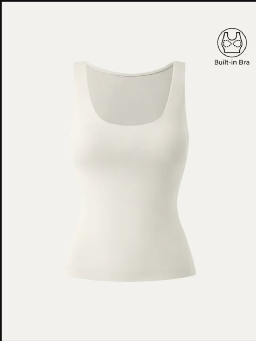 U-neck New Airy Bra Tank
